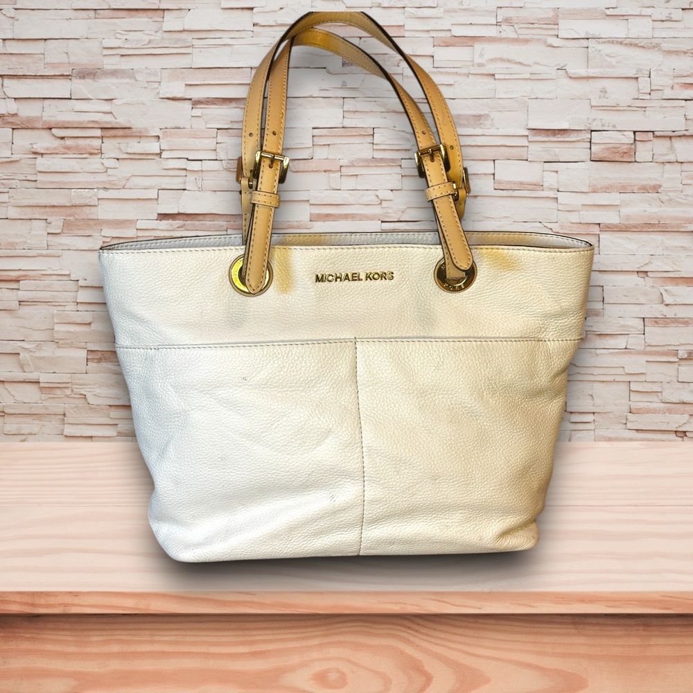 Michael Kors Cream Tote Bag